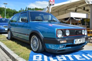 Volkswagen Golf GTI blue blue